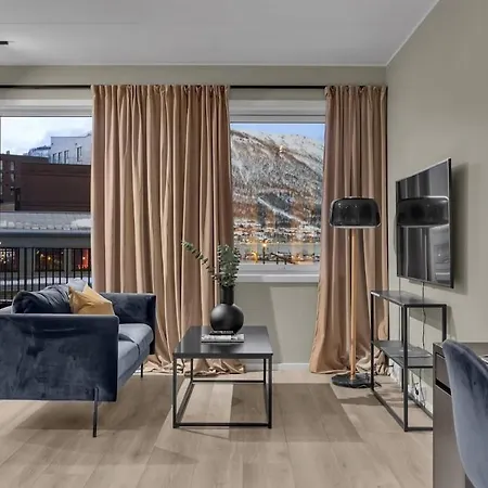 Apartament Historic Shipyard Views Vervet Waterfront Tromsø